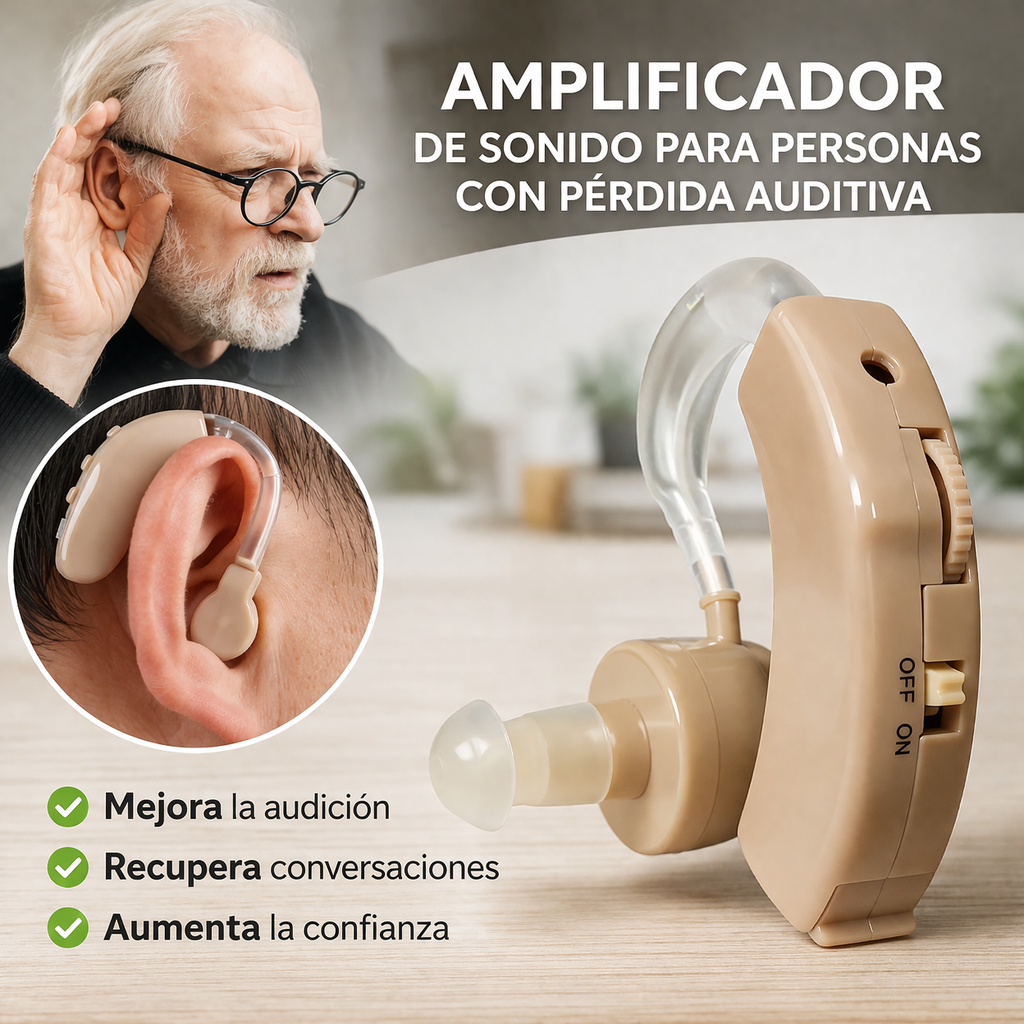 Beneficios del amplificador auditivo