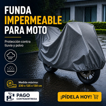 Funda Protectora Premium para Moto🏍️🌧️☀️ - Protector Universal para Motocicletas