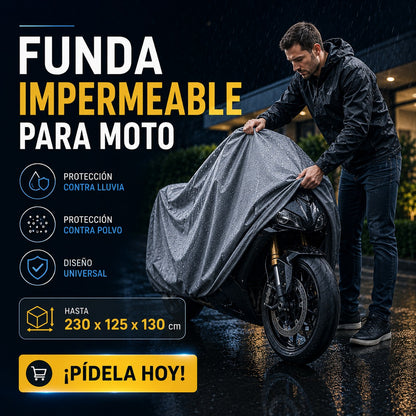 Funda Protectora Premium para Moto🏍️🌧️☀️ - Protector Universal para Motocicletas