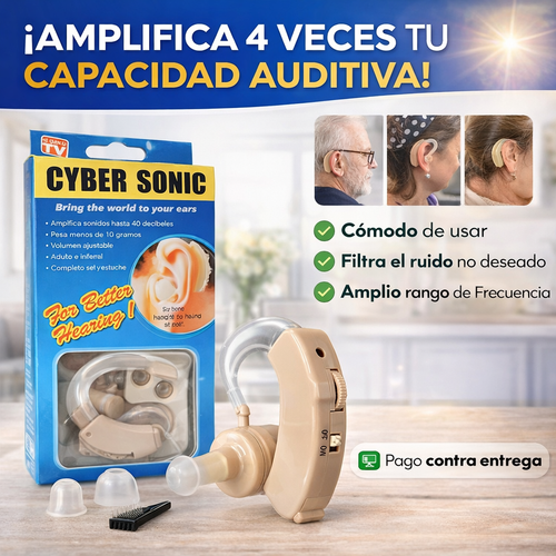 🔊 Recupera tu audición con claridad total - AMPLIFICADOR DE SONIDO - Envío GRATIS 🚚