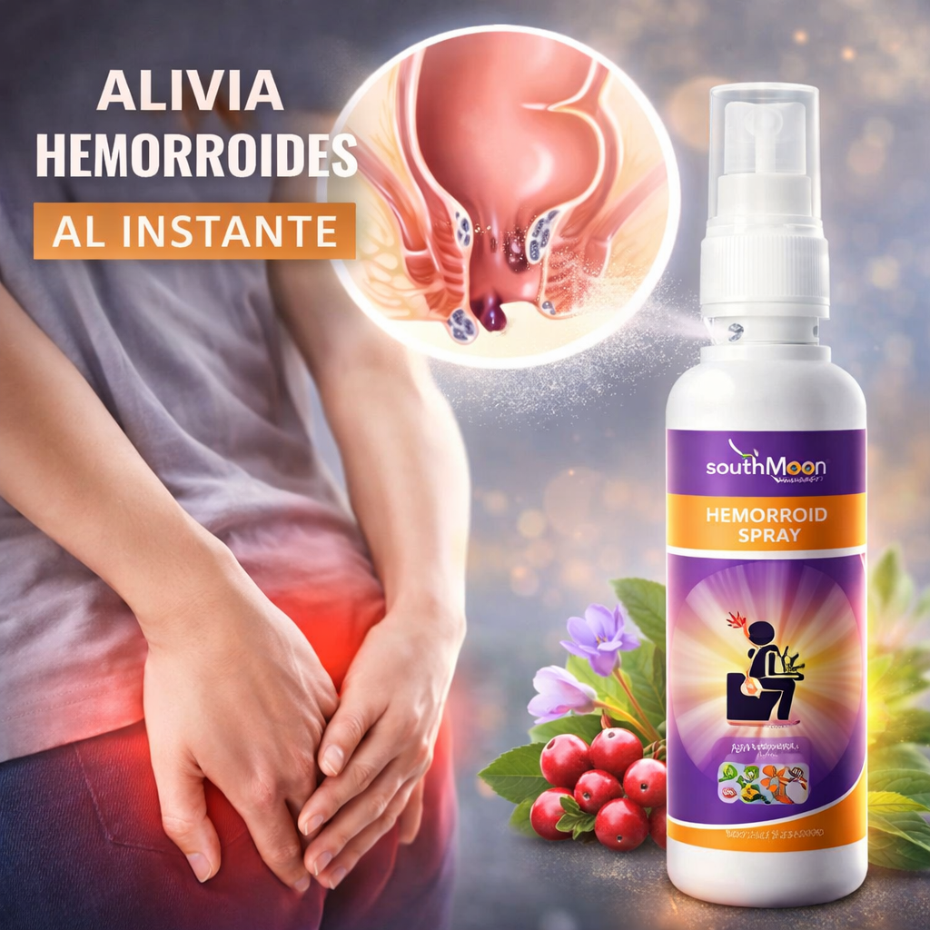 💙😌 Tu aliado diario para el bienestar íntimo - Spray para hemorroides (Natural🌿)- 30 ml